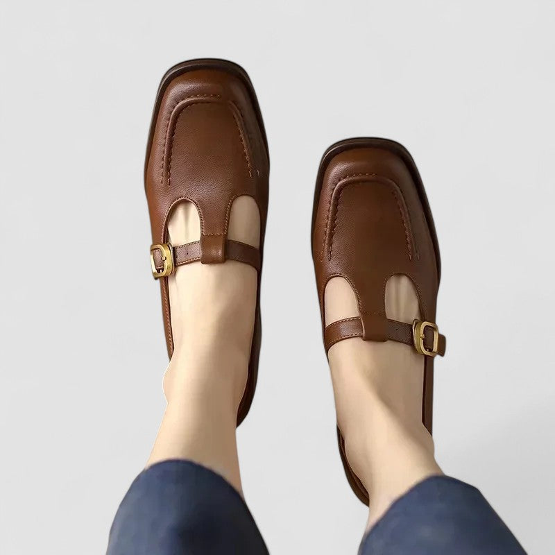 Kyrahnae | Orthopedic T-Strap Mary Jane Shoes