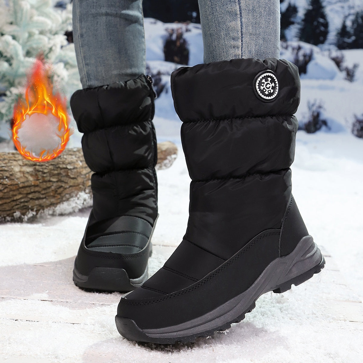 Warm and waterproof winter boots